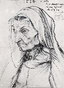 Albrecht Durer Durer-s Mother Barbara,Nee Holper oil painting reproduction